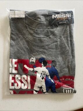 The Messi Experience World Tour Gray Graphic Tee